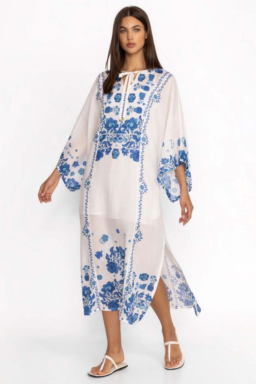 Johnny Was BIANNCA KAFTAN Tunic Dress Size S - Picture 4 of 16